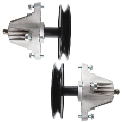 Conjunto de 2 husillos con kit de pernos de polea para Troy Bilt Tb42 Pony Bronco Tb42 7 velocidades - Imagen 4 de 6