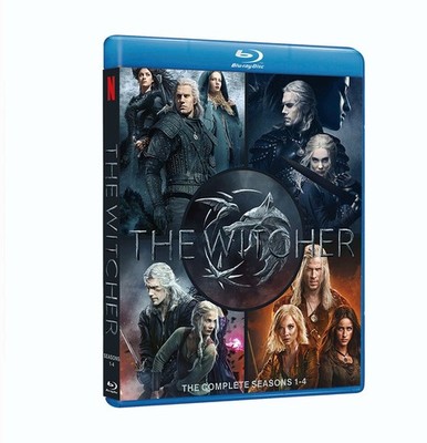 The Witcher: The Complete Serie, Season 1-4 (Blu-Ray, 4-Disc, Box-Set) Fast Post