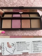 Smashbox Halo Sculpt + Glow Face Palette Pink Saturation