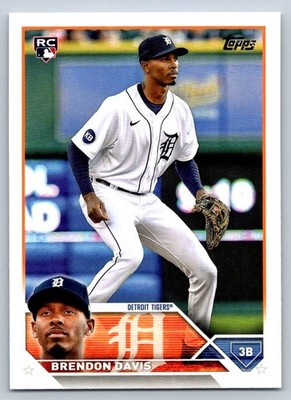 Brendon Davis 2023 Topps Series Two #494 Detroit Tigers Rookie RC