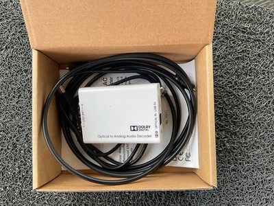 Lindy 70471 Optical Audio DAC mit Dolby Digital Decoder   UK Import.Neu sh Besch