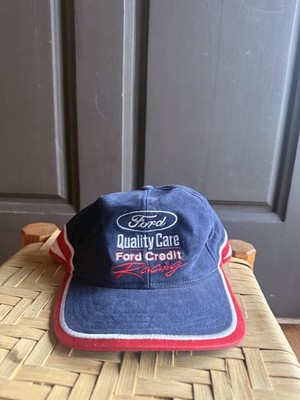 Vtg Chase Hat Quality Care Ford Racing NASCAR Dale Jarrett 88 Embroidered