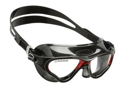 Cressi Cobra Swim Goggle Black/Red