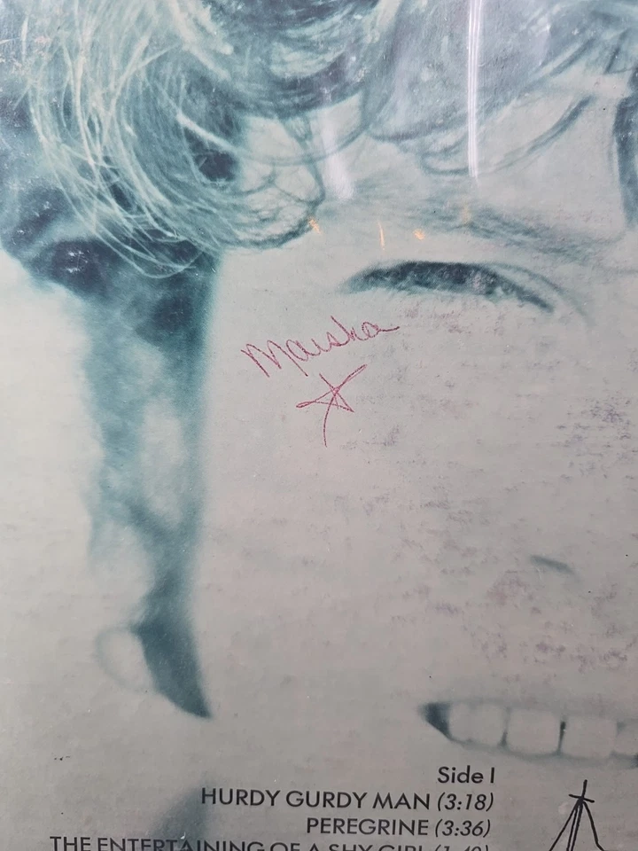 DONOVAN Hurdy Gurdy Man 1968 BN26420 LP FIRST Terre Haute Press  VG/G+ - Image 3 of 4