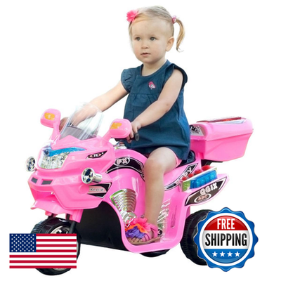 #ad Lil#x27; Rider Kids Motorcycle 3 Wheel Ride On Toy Reverse Sounds And Headlights $114.90