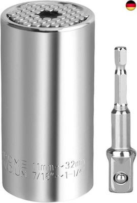 Lpluziyyds Universal Socket Set (11-32mm Multifunktions Universal Socket Tool