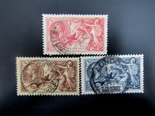 nystamps Great Britain Stamp # 222-224 Used $150 L31y276