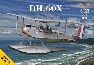 MDVSV48002 1:48 Modelsvit SOVA-M DH.60X Moth Seaplane (in RNZAF Service)