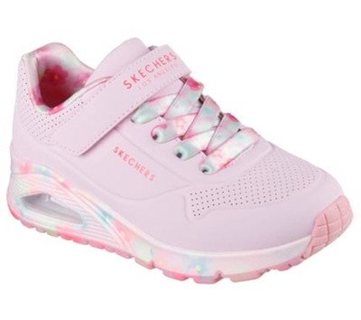 SKECHERS Uno Gen1 - Fresh Blooms Mädchen Sneaker,Klett,Light Pink,Gr.27-36