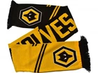 Wolves Vertigo Football Scarf Yellow Black