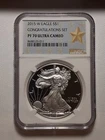 2015-W Proof $1 American Silver Eagle Congratulations Set NGC PF70 UCAM