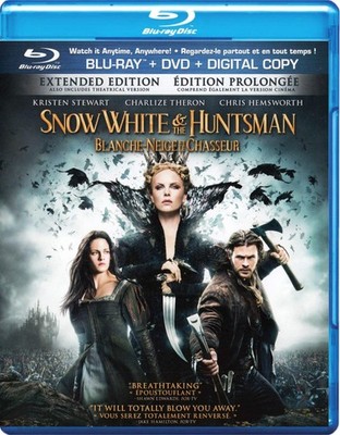 Snow White & the Huntsman - Extended Edition (DVD+Blu-ray) (Blu-ray) (Bilingual)