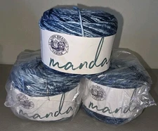 (3 Pack) Lion Brand Yarn 551-204BS Mandala Ombre Yarn, Harmony