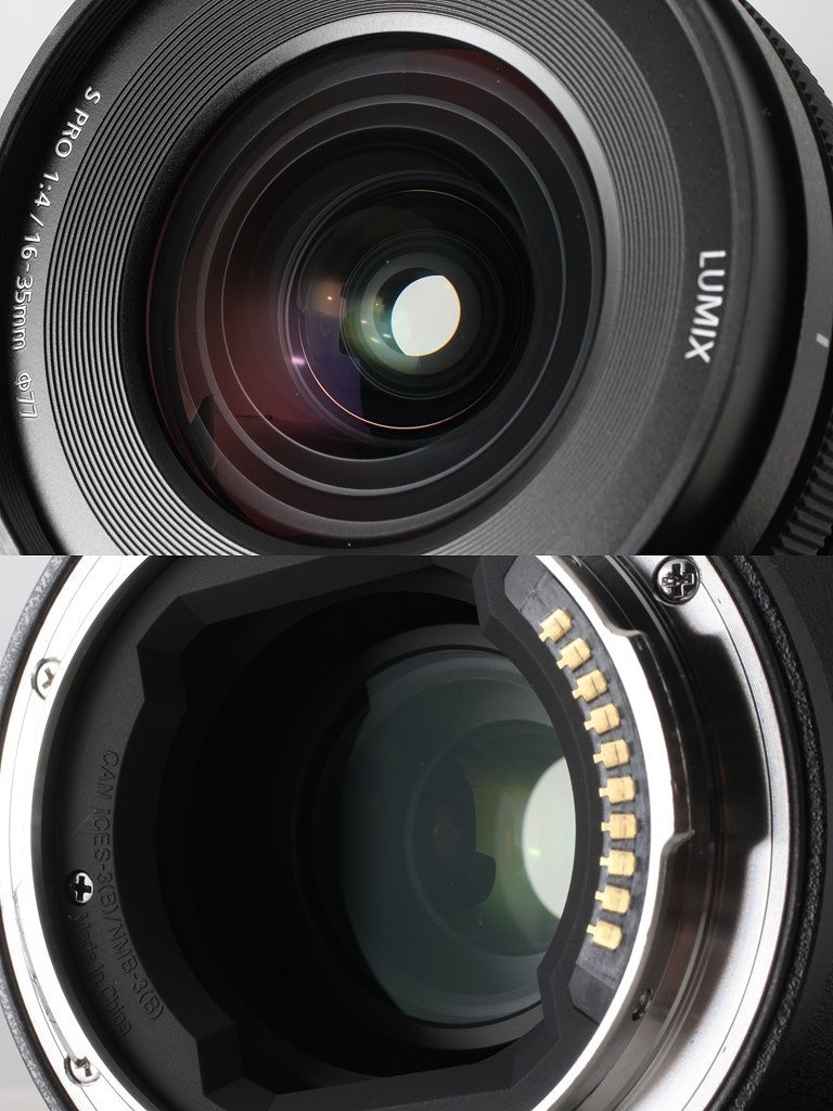Mint condition Panasonic LUMIX S PRO 16-35mm F4 S-R1635 with all