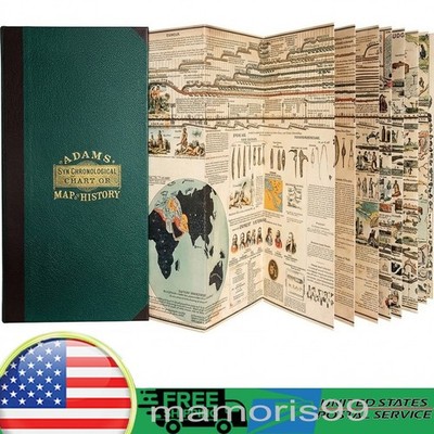 Adam's Synchronological Chart Map Of History Vintage World History Timeline