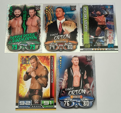 AEW NXT WWE Wrestling Performer Superstar 5 Card Lot C - Randy Orton