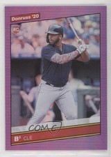 2020 Panini Donruss Retro 1986 Variations Holo Pink Bobby Bradley #242 07rd