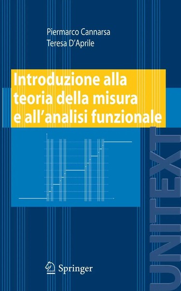 Introduzione Alla Teoria Della Misura E All'analisi Funzionale Cannarsa (U. A.)-image