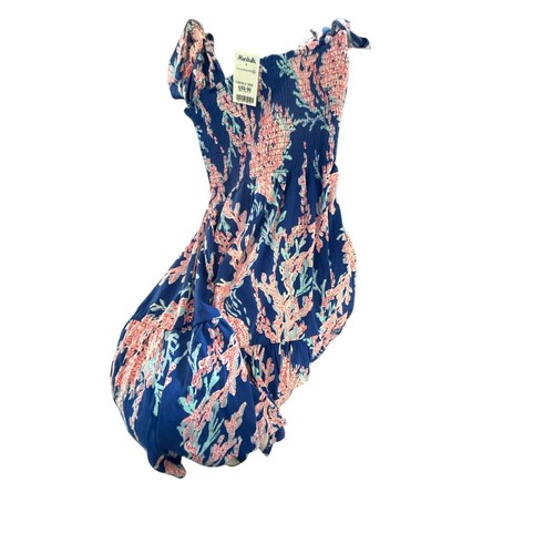 Lilly Pulitzer Kailua Smocked Dress Borealis Blue Swim On Over – Size Small NWT - Picture 3 of 4