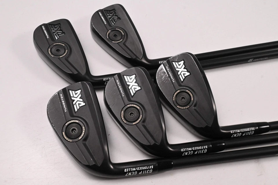 Left Hand PXG 0311 P Gen7 Irons / 5-9i / Regular Flex MMT 70 Shafts - Image 2 of 4