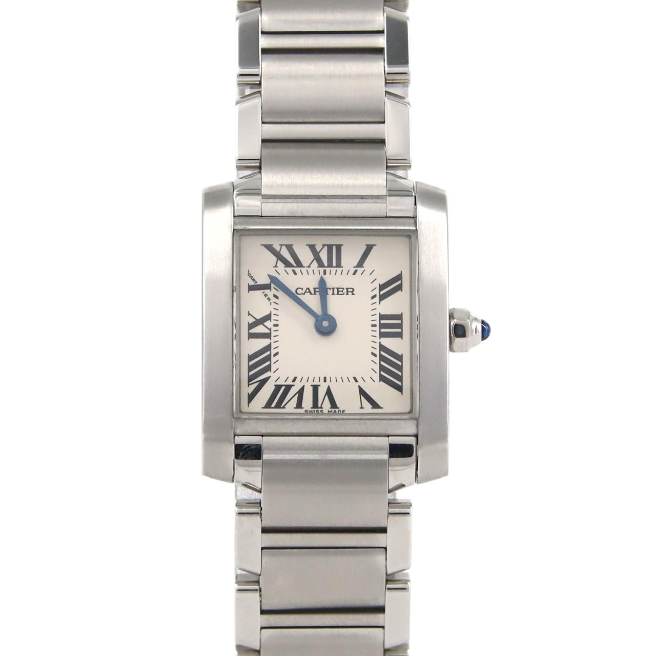 Authentic Cartier Tank Francaise Quartz Watch W51008Q3