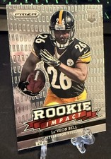 2013 Prizm Le'Veon Bell Rookie Impact Pittsburgh Steelers