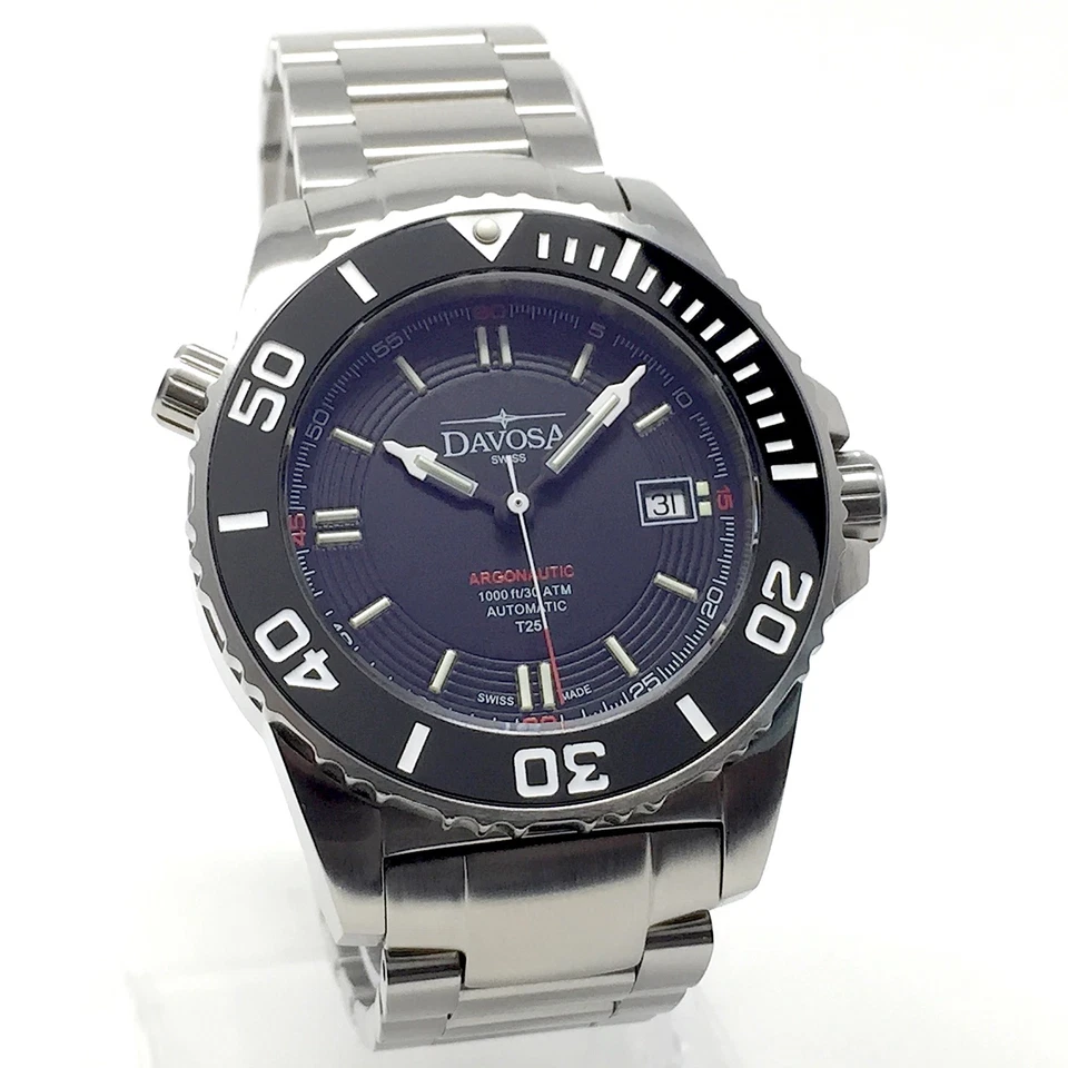 Davosa (like new & unworn) Argonautic Lumis Tritium Full-Set 161.509.60 - Bild 4 von 4