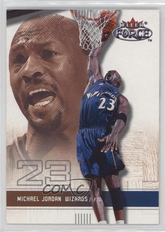 2001-02 Fleer Force Michael Jordan #61 HOF