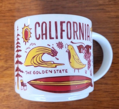 Starbucks CALIFORNIA Ceramic Coffee Mug 'BEEN THERE' Series 14 Oz. 2018