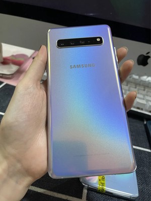 Original Samsung Galaxy S10 5G SM-G977B 512GB Phone Silver Open Box Silver A++