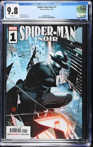Spider-Man Noir #1 CGC 9.8 Cover A First Printing Marvel Comics 2025 Amazing