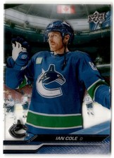 Ian Cole 2023-24 Upper Deck Clear Cut #641 Vancouver Canucks