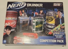 NERF BUNKR Battlezones Competition Pack, New Unopened