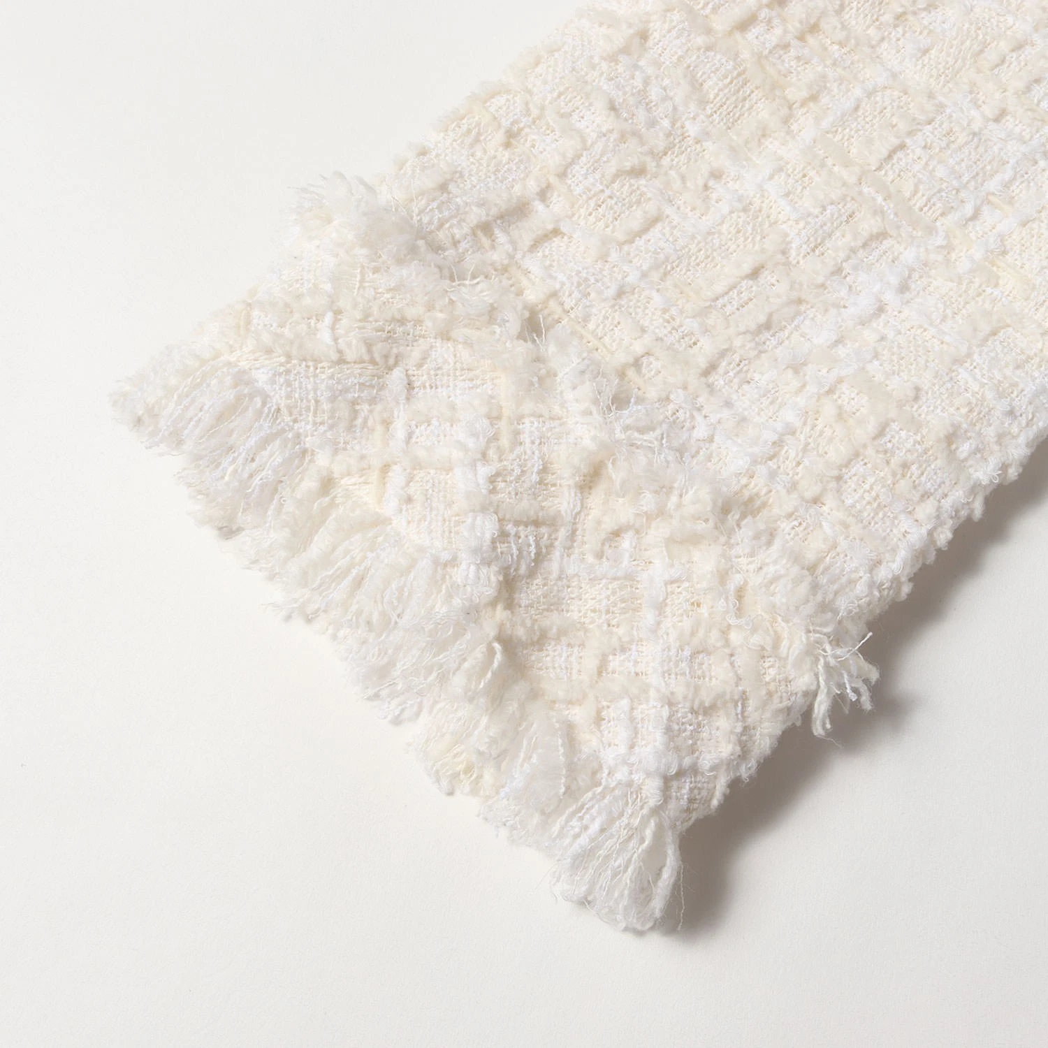 Cappotto Chanel taglia 36 Swarovski Coco Cc logo zip tweed lungo P64826 giacca r5