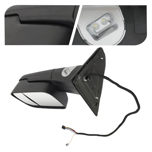 Fits for 2019-2021 Ram 2500 3500 Passenger Side Towing Mirror Rearview Mirror