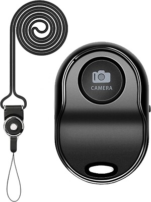 [Upgraded] Bluetooth 5.0 Remote Shutter for iPhone & Android Wireless Remote ...