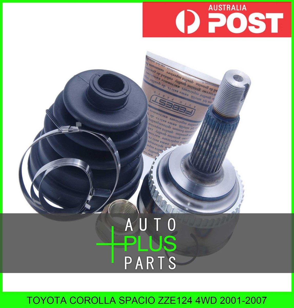 Fits TOYOTA COROLLA SPACIO ZZE124 4WD 2001-2007 - Outer Cv Joint