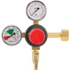 Dual Gauge Regulator by Taprite - Beer Keg Gas CO2 - Made in USA!