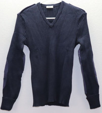 British Army Pullover Commando Jumper Navy Blue Sweater Wool size Small M8958