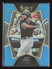 2022 Panini Select #128 Jose Abreu Premier Level Carolina Blue /35 White Sox
