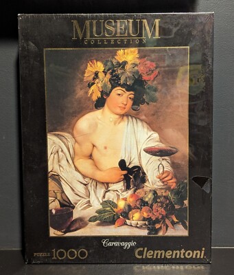 Museum Collection Clementoni (31445) Caravaggio: ''Bacchus'' - 1000 Pc Puzzle NEW