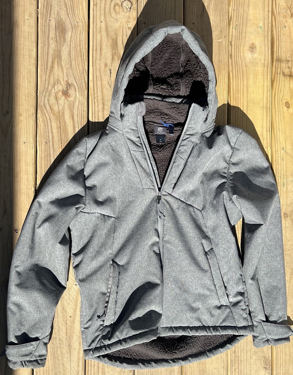 Grey Champion Coat Mens Men's Champion Venture Dry Coat Gray Full