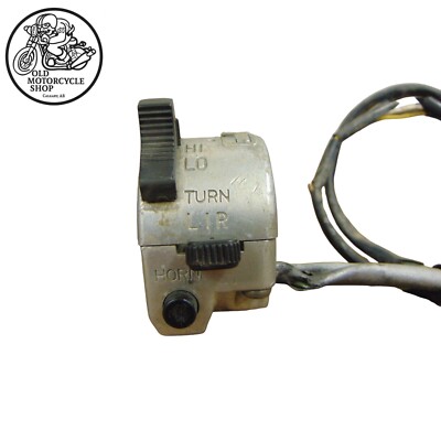 1974 SUZUKI RV90 HANDLE LEFT SWITCH ASSEMBLY ASAHI-DENSO 577-6 | eBay