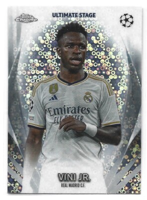 Vini Vinicius Jr 2023-24 Topps Chrome UEFA #USC-41 Ultimate