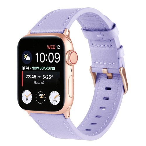 Clásico Cuero Genuino para Apple Watch iWatch Correa de Banda Serie 7 6 5 4 3 2 SE - Imagen 28 de 42