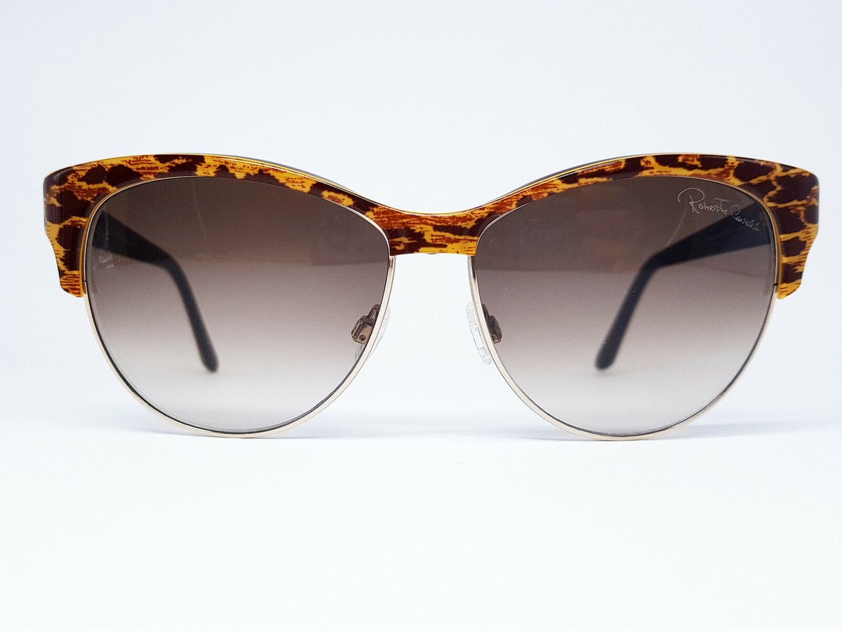 Roberto Cavalli Leopard Tortoise Sunglasses Ladies Melograno  display picture 1