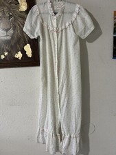 vintage katz nightgown Floral Cottagecore Size S-M