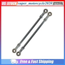 2PCS 340mm 13.39'' Adjustable Steering Tie Rod Kit For Go Kart Drift Trike ATV