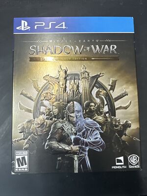 PlayStation 4 : Middle-Earth: Shadow Of War Gold Edition NO DLC