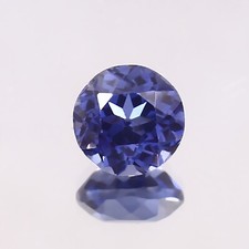 AAA Quality Natural Flawless Ceylon Blue Sapphire Loose Round Gemstone Cut 8x8MM